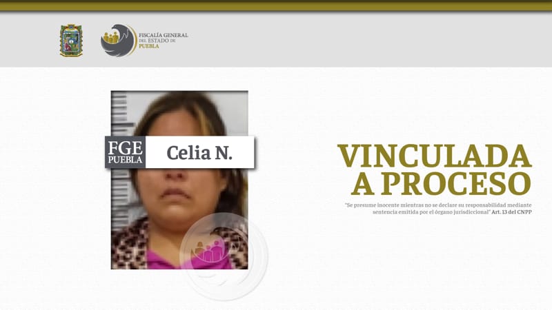 Celia N. es enviada a prisión por participar en el secuestro de un hombre y pedir un millón de pesos como rescate