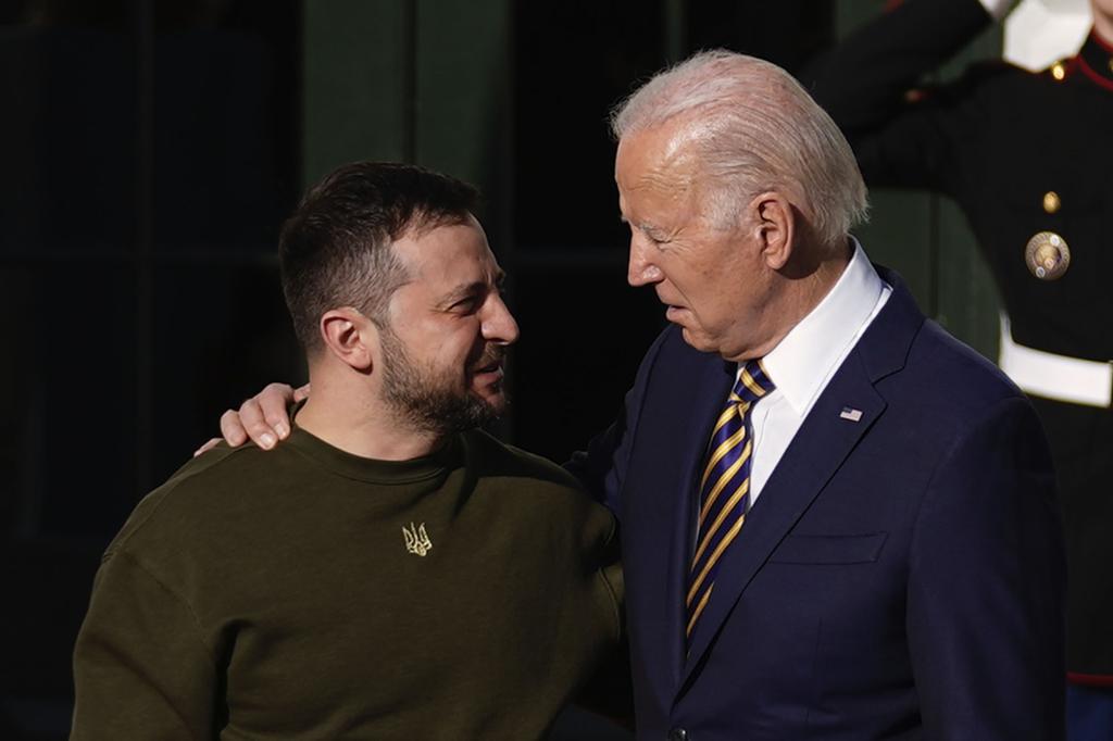 Propuso Zelenski a Biden en su visita a EE.UU. un plan de paz que no dañe la soberanía de Ucrania
