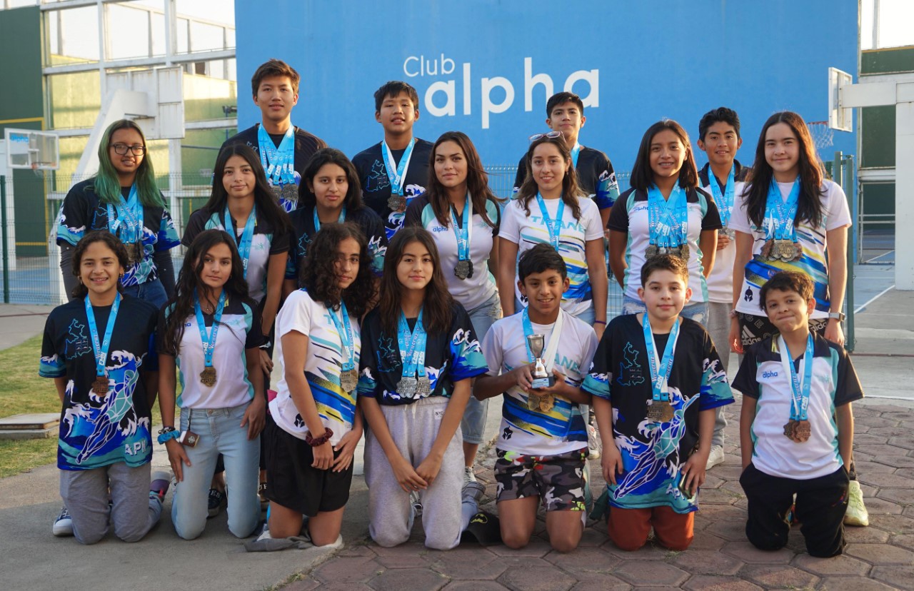 Puebla terminó en segundo lugar del Campeonato Regional de Natación