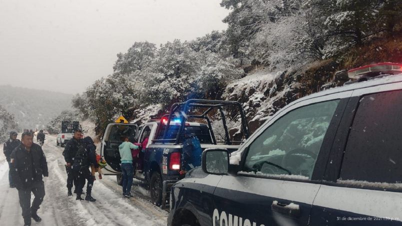 Pronostica SMN caída de aguanieve o nieve en sierras del norte por frente frío 20