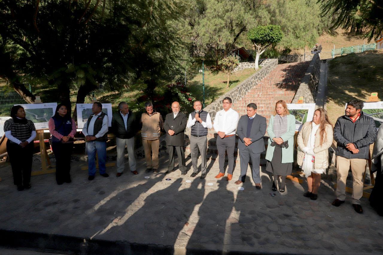 Inician rehabilitación de escalinata “El Pocito” de la Gran Pirámide con una inversión superior a 3.5 mdp