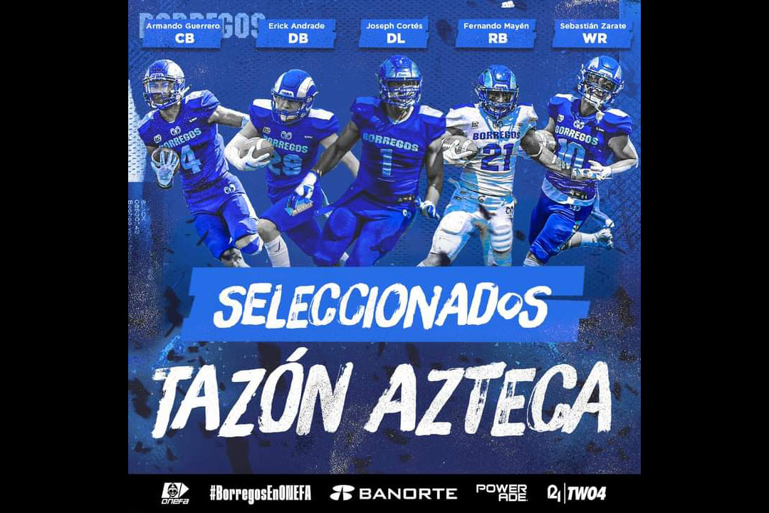 Cinco Borregos de Puebla jugarán el Tazón Azteca