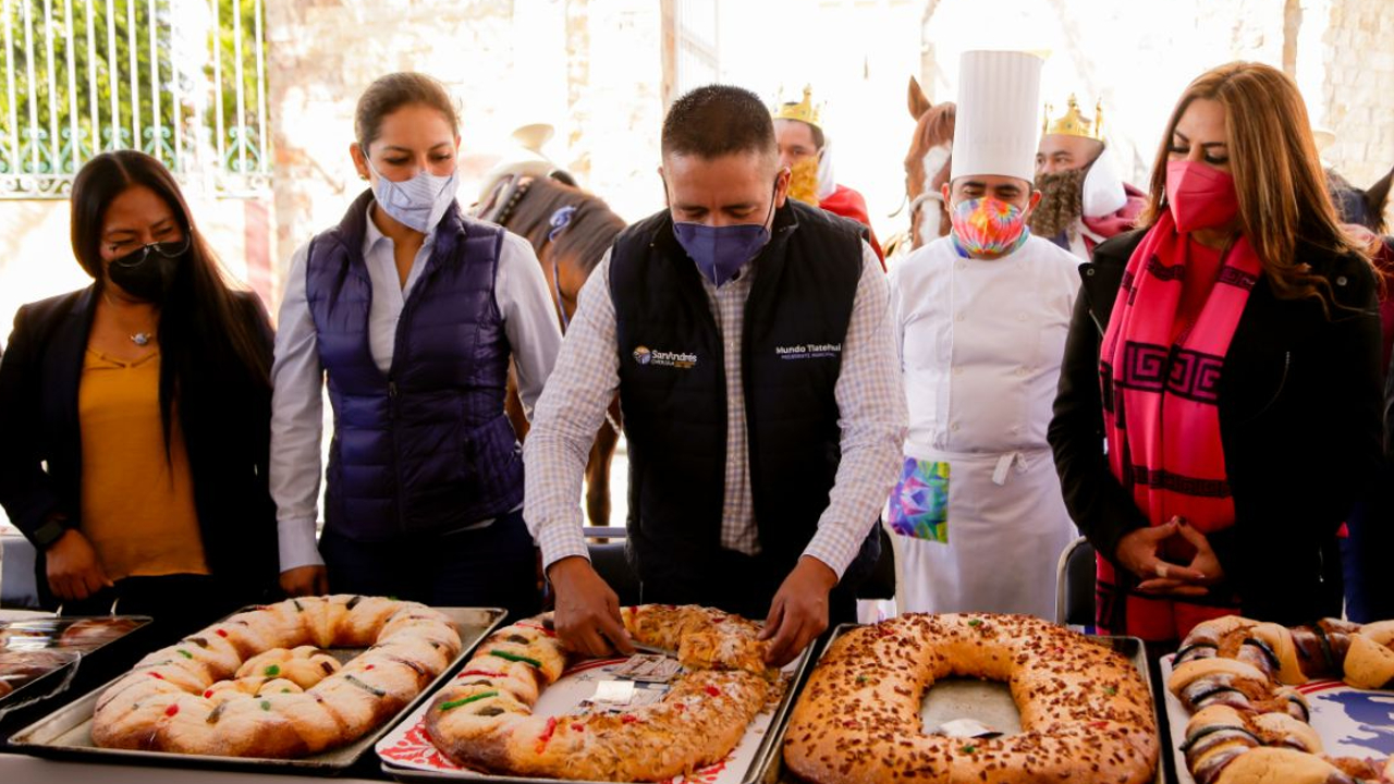 ¡Que no se te olvide! Presentan en San Andrés Cholula “La Feria de la Rosca de Reyes”