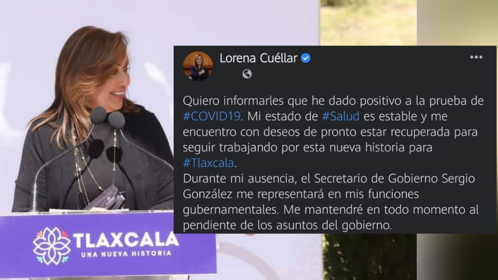 Lorena Cuéllar da positivo a Covid-19, se reporta estable