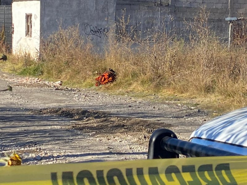 "El primero del año"; localizan cadáver encobijado en la colonia Nueva San Salvador