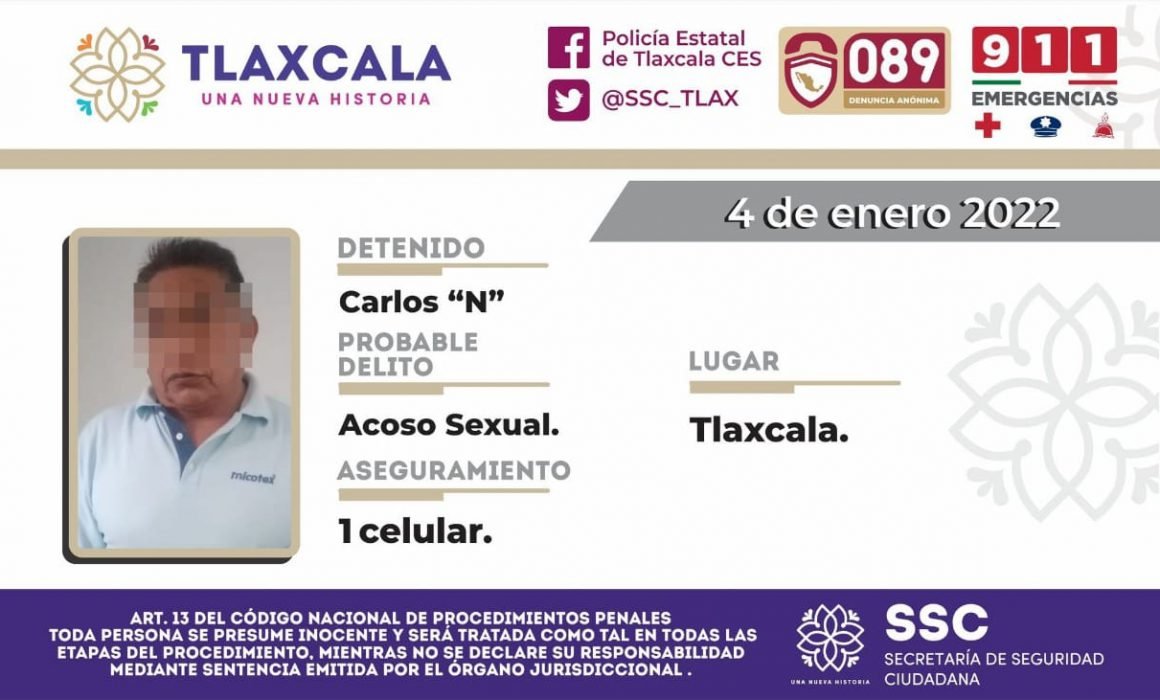 La SSC detiene a sujeto por el probable delito de acoso sexual