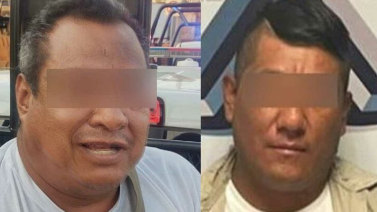 Detienen en San Pedro Cholula a dos presuntos Huachigaseros 