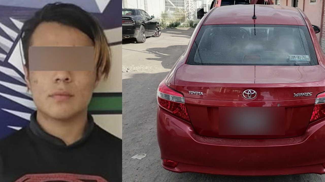 Policía Estatal detuvo a presunto implicado en el robo de vehículos de Divará 