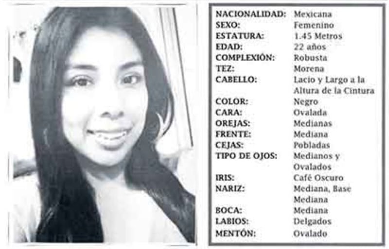 Ayuda a localizar a Jazmín Herrera, desapareció en Chiautzingo, Puebla
