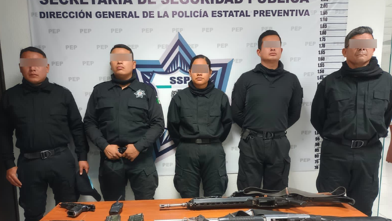 Detienen a presuntos “Policías Municipales” en Juan C Bonilla