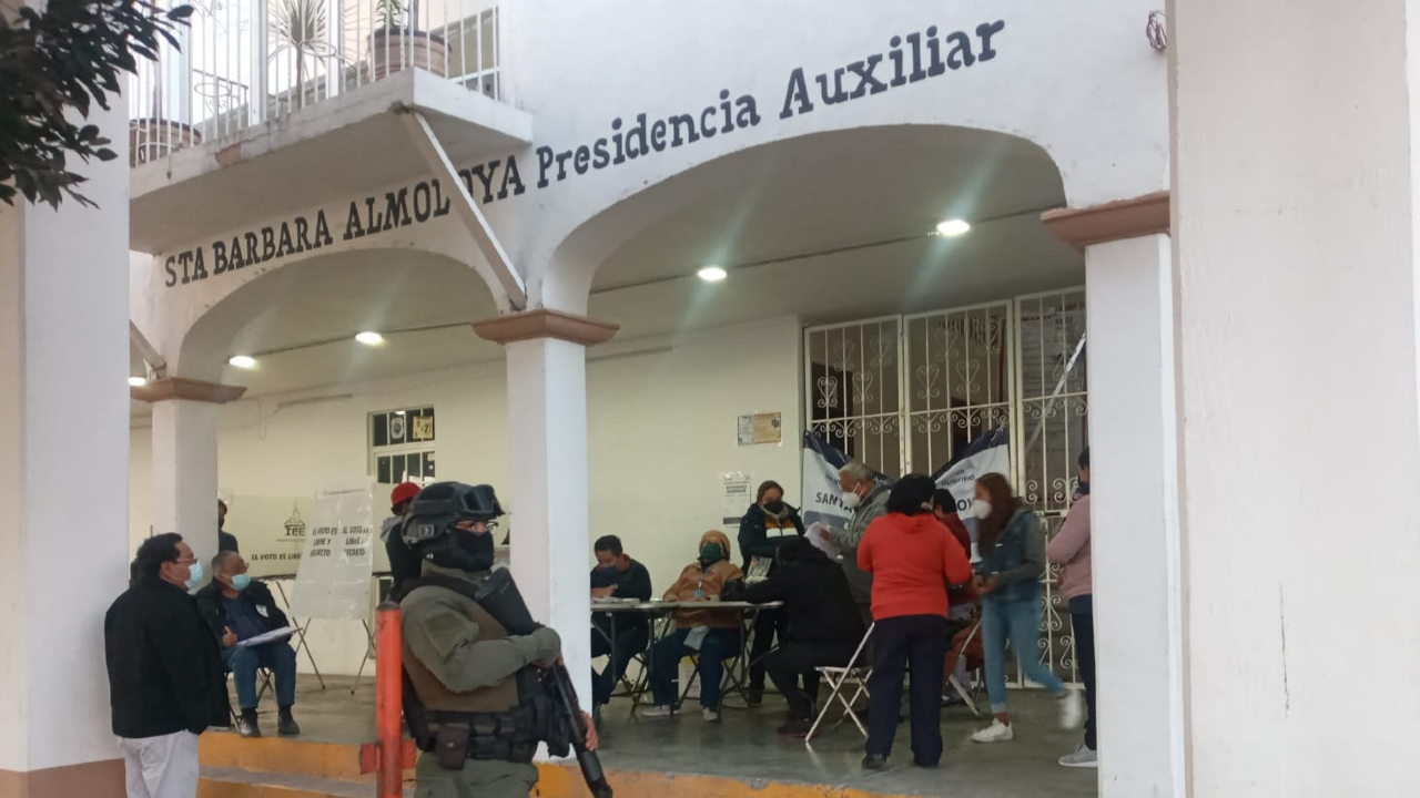 Sin inconvenientes se realizaron los plebiscitos de San Pedro Cholula