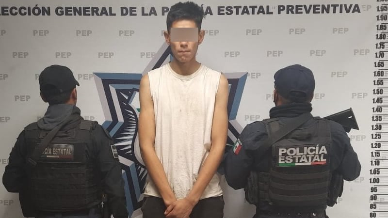 Policía detiene a "El Chabelote" por narcomenudeo en la junta auxiliar de San Baltazar Campeche