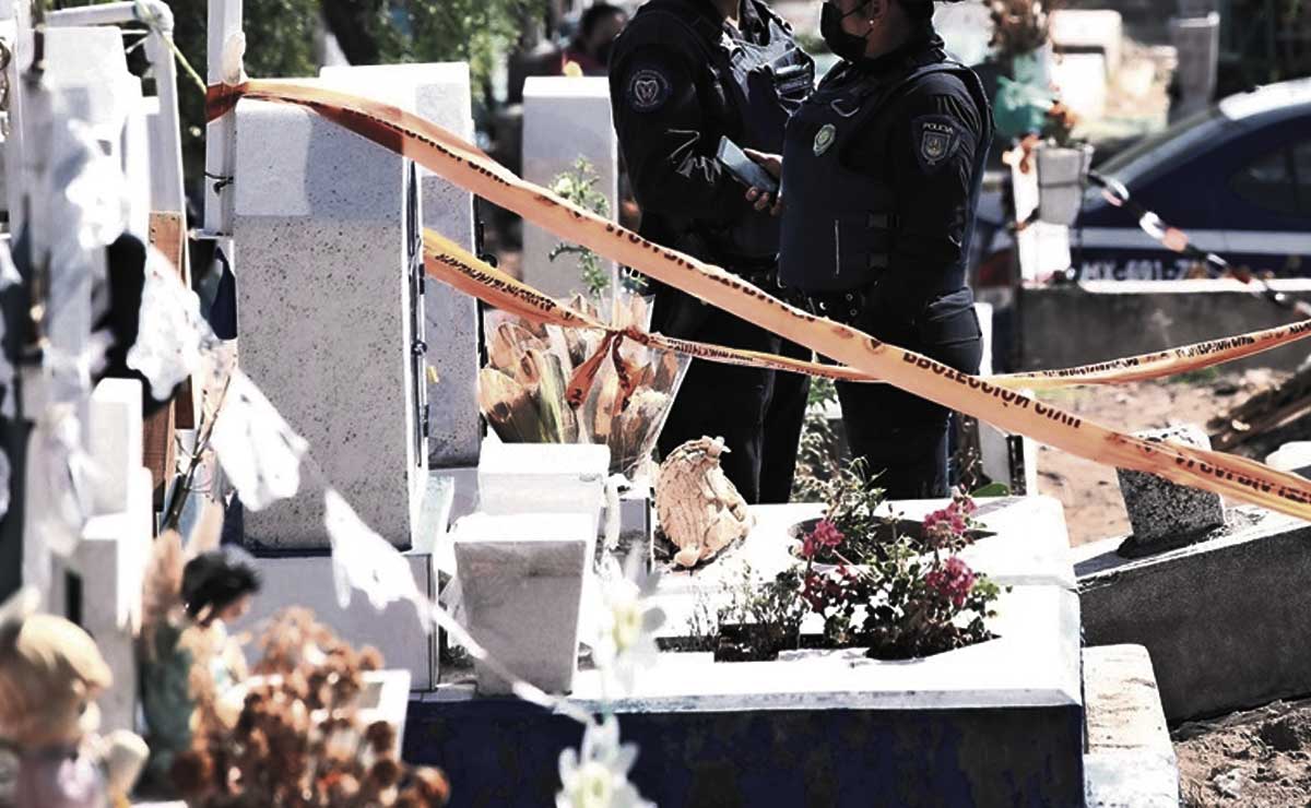 Analizó FGJCDMX cámaras de seguridad cercanas al panteón de donde fue exhumado bebé encontrado en Puebla