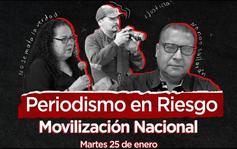 Convocan periodistas a movilización simultánea nacional "#NoSeMataLaVerdad"