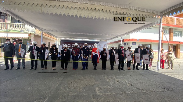 Edil de Tepeaca pone en marcha la rehabilitación de la avenida Francisco I. Madero