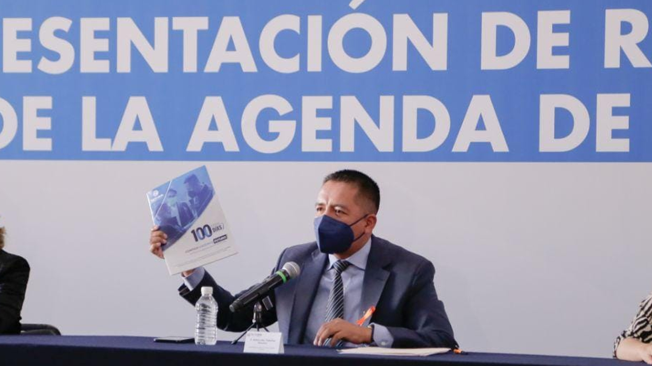 Edmundo Tlatehui cumple 100 días como presidente de San Andrés Cholula 