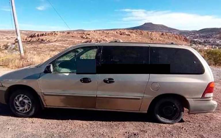 Localizan tres cuerpos de policías municipales de Sombrerete, Zacatecas, al interior de un vehículo 