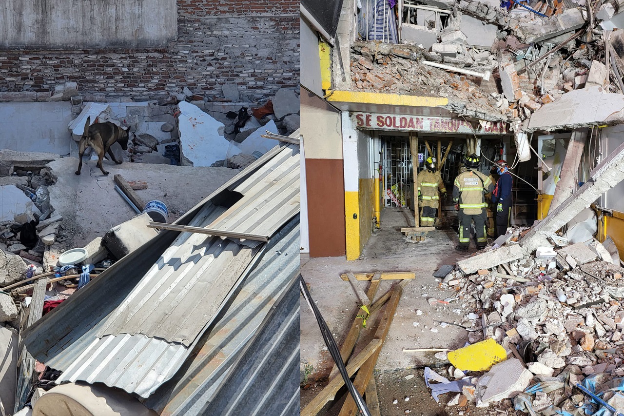 Continúa la búsqueda de tres personas desaparecidas tras explosión de gas