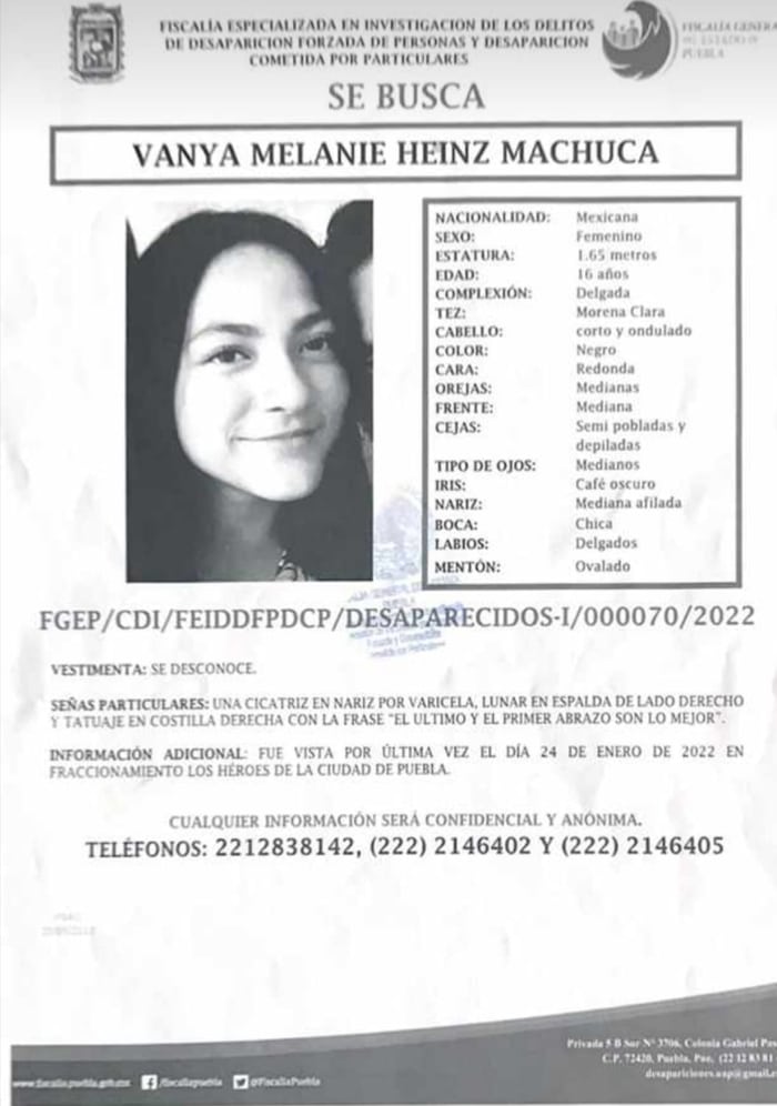desaparecida vanya