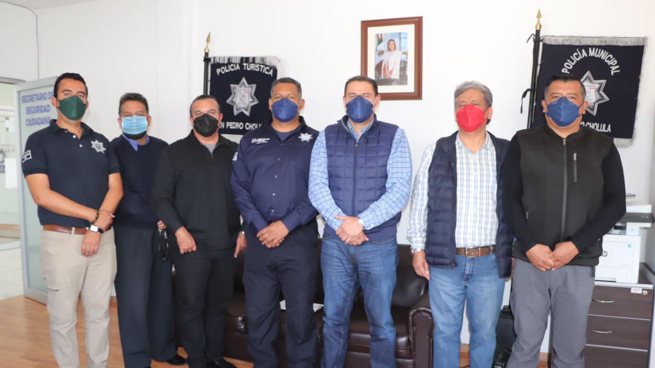 Ayuntamiento de San Pedro Cholula buscará disminuir los actos delictivos en el transporte público