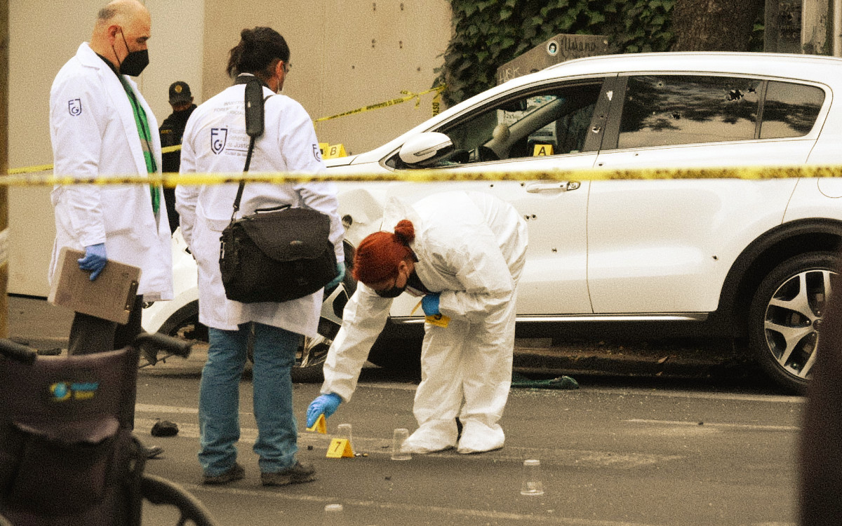 Homicidio doloso presenta caída anual de 14.4% en enero de 2022