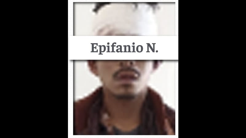 Epifanio N. es enviado a prisión por asesinato; paseaba con la cabeza de la victima en la Central de Abastos