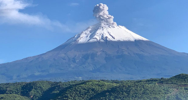 Actividad volcánica: Popocatépetl registra 23 exhalaciones, tres sismos y más de ocho horas de tremor