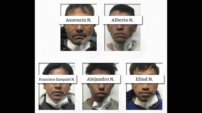 Envían a prisión a cinco secuestradores que exigían 3 millones como rescate en Mihuatlán