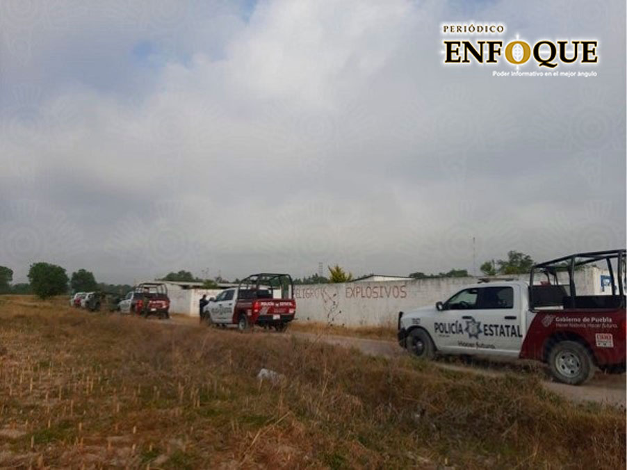  Explota polvorín en Santo Tomás Hueyotlipan, no hubo personas lesionadas 