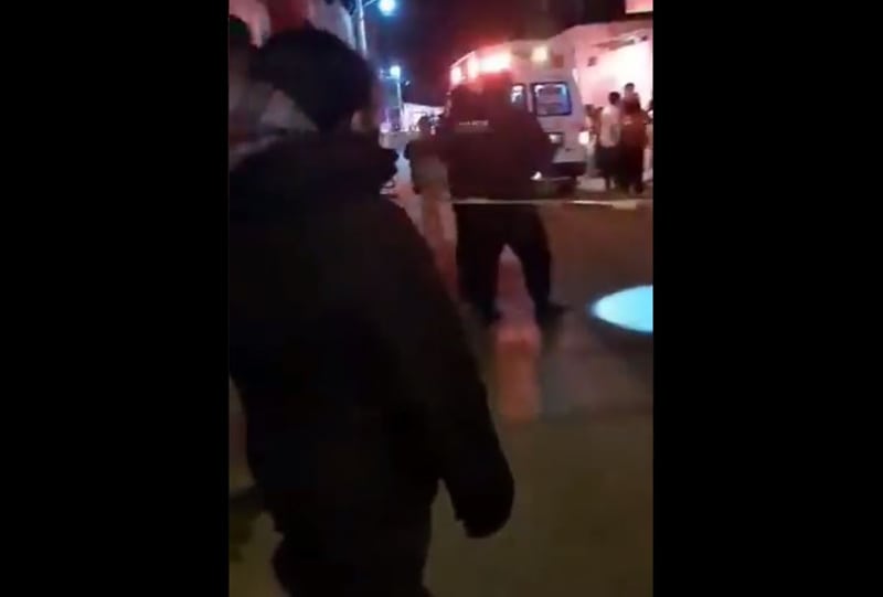 Joven resulta herido de bala en la perna a unas calles de la presidencia de San Matías Tlalancaleca