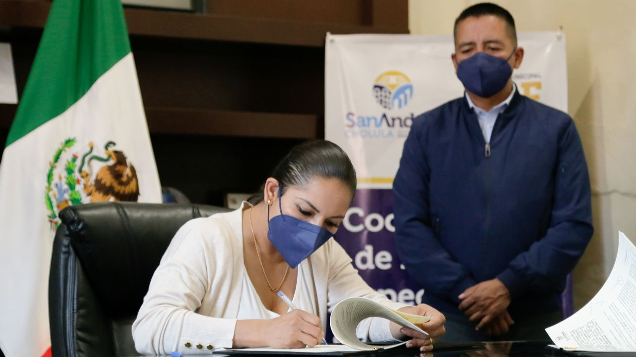 San Andrés Cholula mantendrá colaboraciones con el Instituto de la Discapacidad del Estado de Puebla y el Sistema Municipal DIF