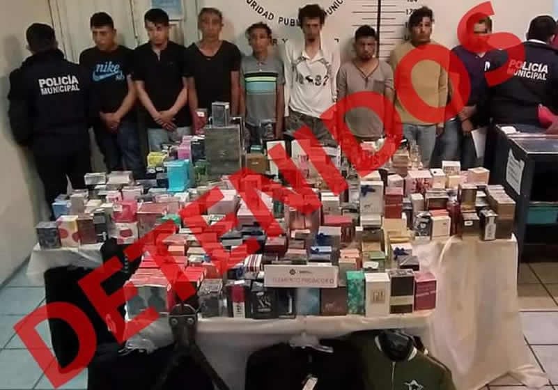 Detienen a 8 personas en Coronango por robo a Suburbia de Plaza San Diego