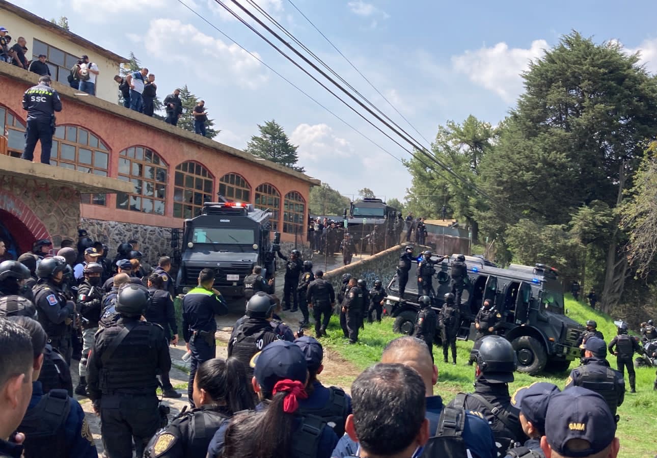 De esta forma operaba la célula de "Los Chapitos" en Topilejo donde se desató balacera