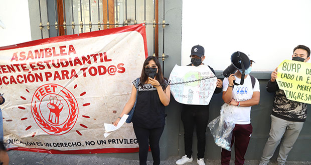 Frente Estudiantil exige se aumente matrícula en universidades públicas