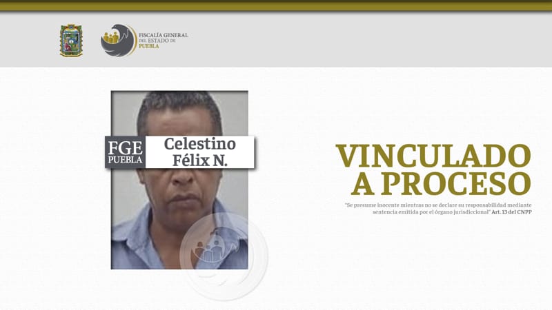 Félix N. violó a su hijastro menor de edad y lo amenazó con matarlo en Zacapoaxtla, ya fue enviado a prisión