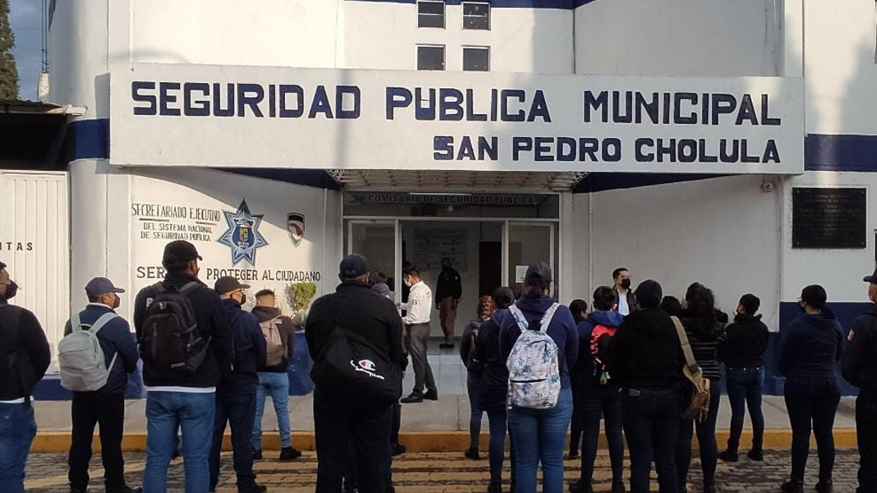 En San Pedro Cholula; inició la formación para los nuevos cadetes a policías