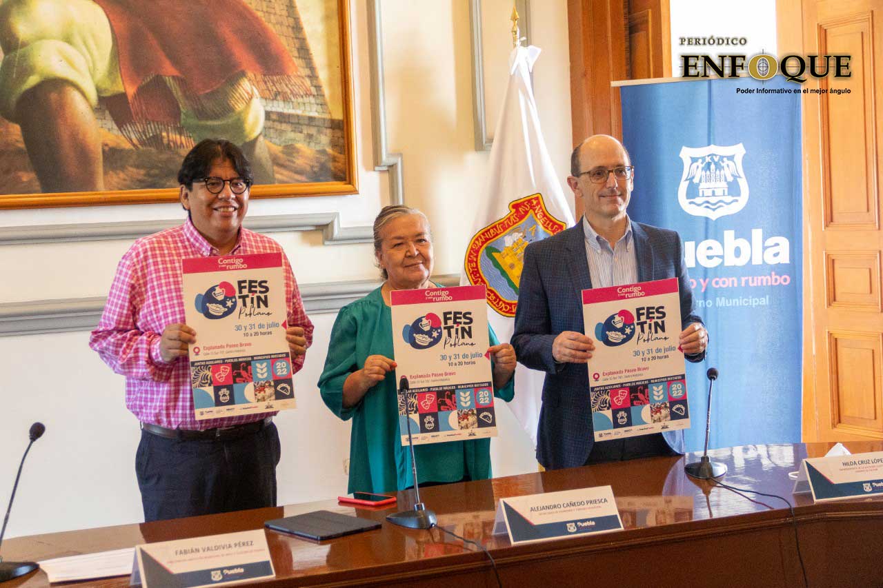 38 expositores participarán en el Festín Poblano edición Verano 2022
