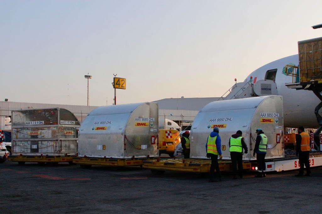 Llegó a México quinto embarque con más de un millón de vacunas contra Covid para menores de 5 a 11 años