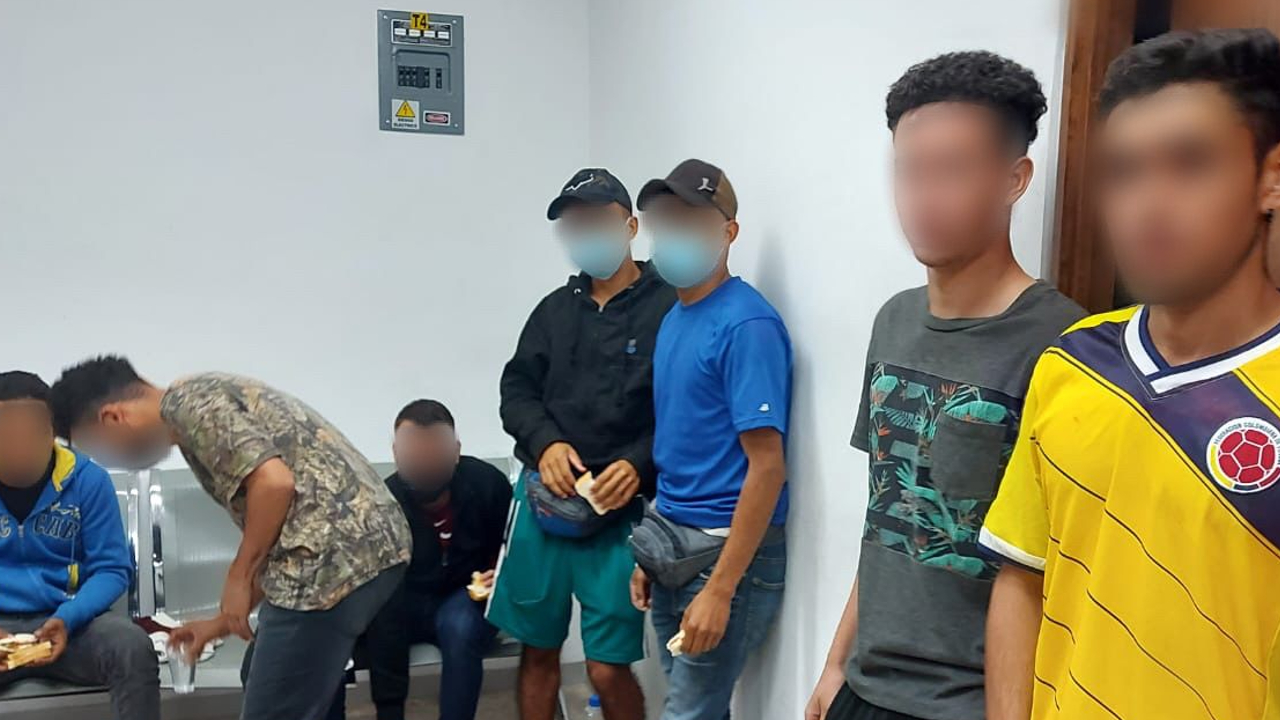 En Coronango fueron asegurados 34 migrantes centroamericanos 