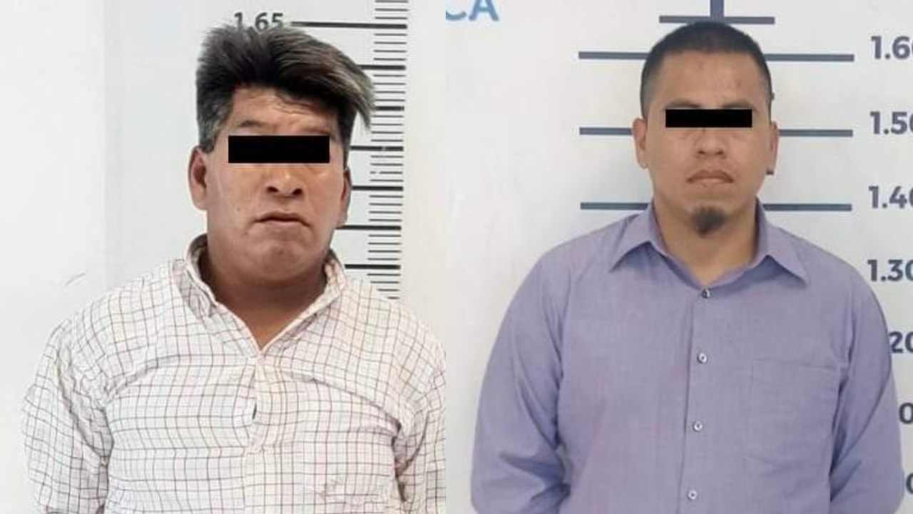 Detienen en San Andrés Cholula a dos presuntos maleantes que trataron de robar un taxi 