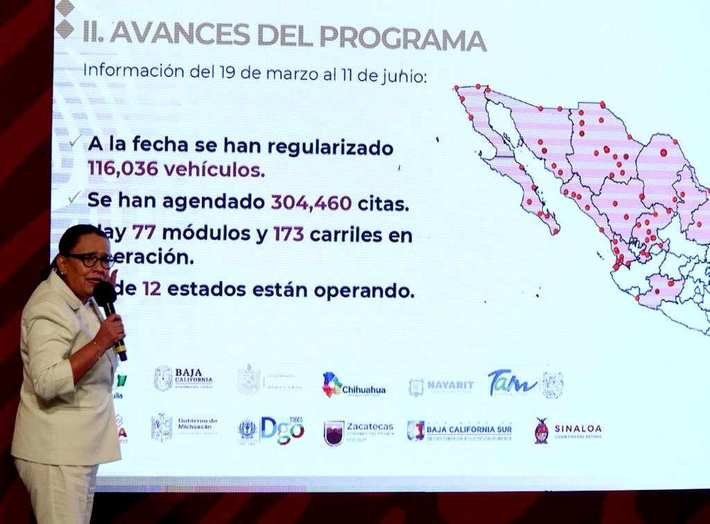 Más de 116 mil vehículos se han regularizado con el programa para 'autos chocolate': SSPC