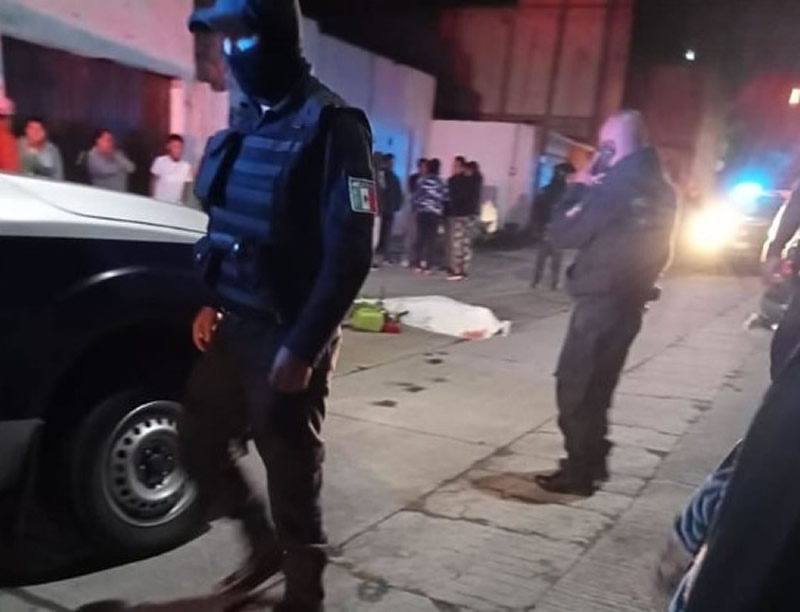 Hombre es ejecutado en calles de Texmelucan mientras conducía su bicicleta