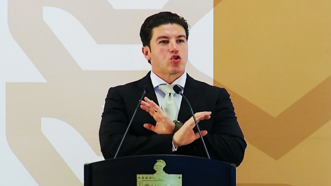 Anuncia Samuel García nuevo recorte al 50% del suministro de agua por gran fuga en presa El Cuchillo