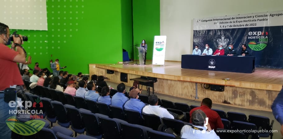 Se presentó la Expo Horticola Puebla 2022 y el 1er Congreso Internacional de Innovación y Ciencias Agropecuarias
