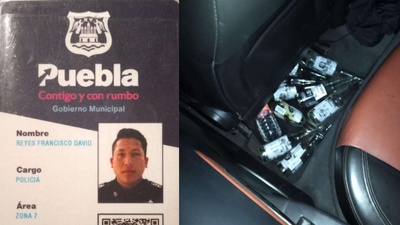 Policía de Puebla Capital es detenido por conducir en presunto estado de ebriedad en San Pedro Cholula