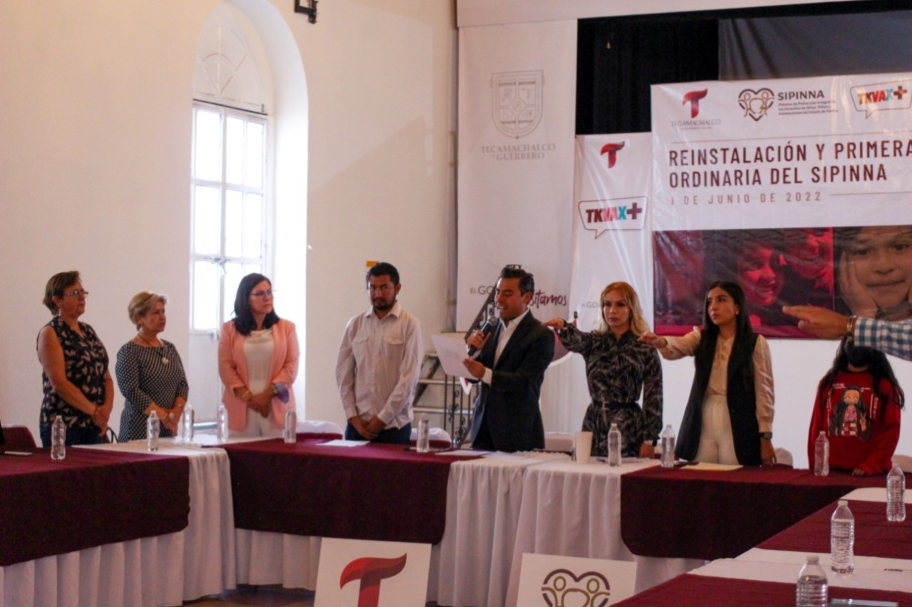 Reinstalan el sistema Estatal de Protección Integral de los Derechos de Niñas, Niños y Adolescentes en Tecamachalco 
