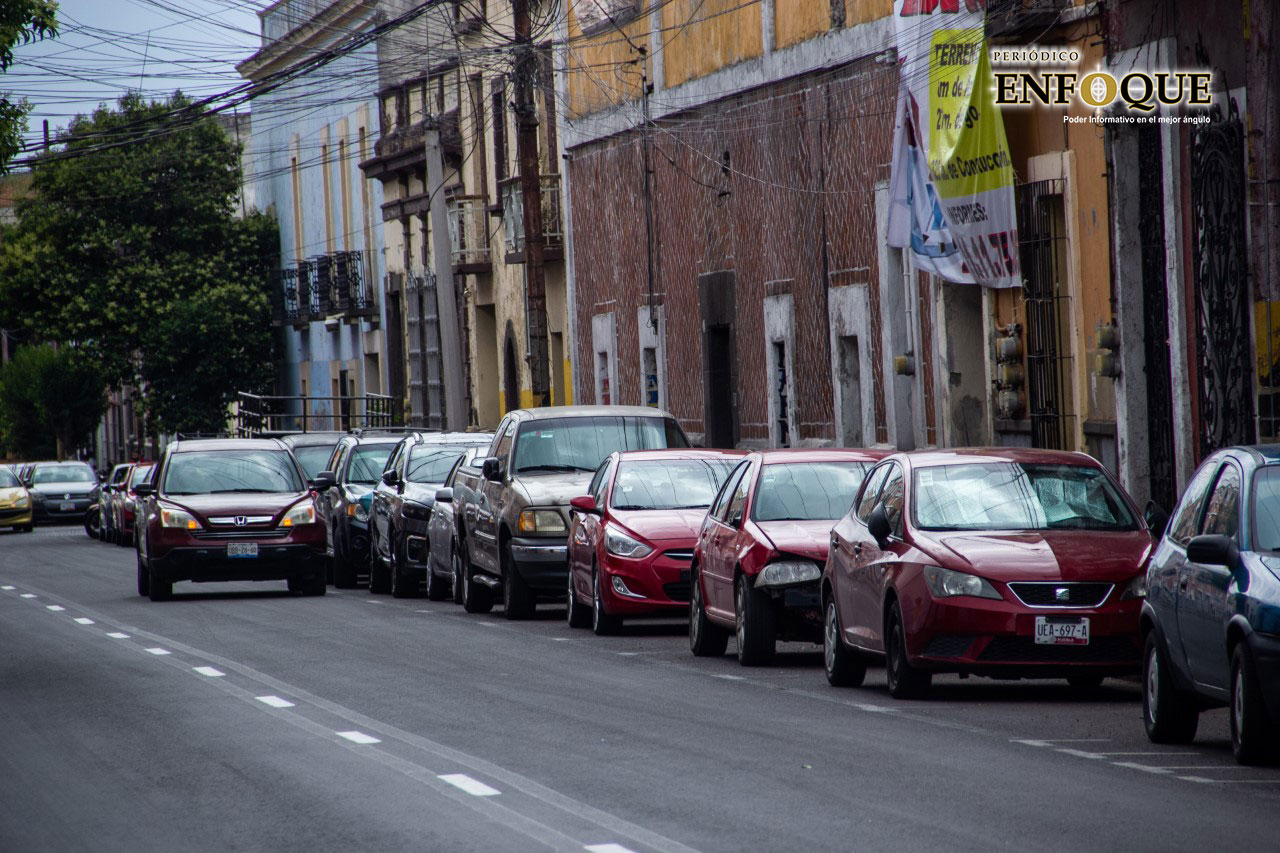 Cajones de parquímetros serán repintados con pintura termoplástica
