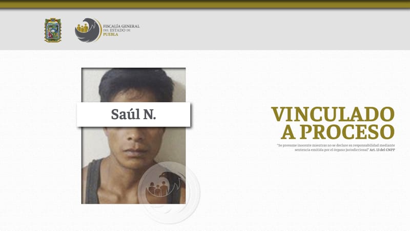 Saúl N. es enviado a prisión por apuñalar a un hombre a cambio de cinco mil pesos en Cuetzalan
