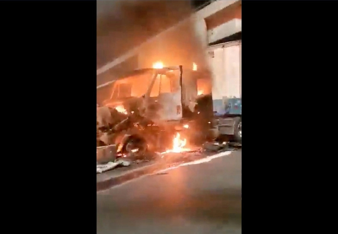 Tamaulipas reporta balacera, bloqueos y quema de camiones por enfrentamientos entre el crimen organizado