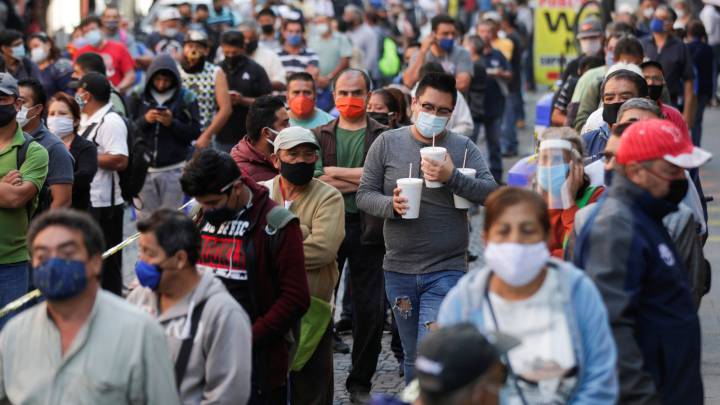 México registra en las últimas horas 6 mil 25 contagios y 260 muertes por Covid